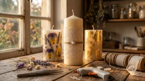 Handmade Candle Decoration Ideas