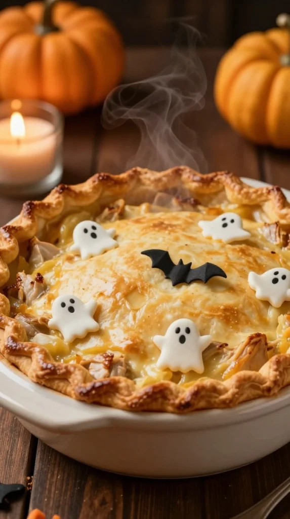 Haunted Chicken Pot Pie