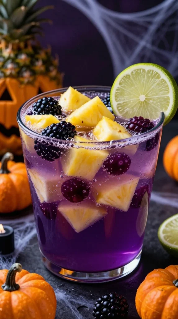 Haunted Purple Pineapple Punch