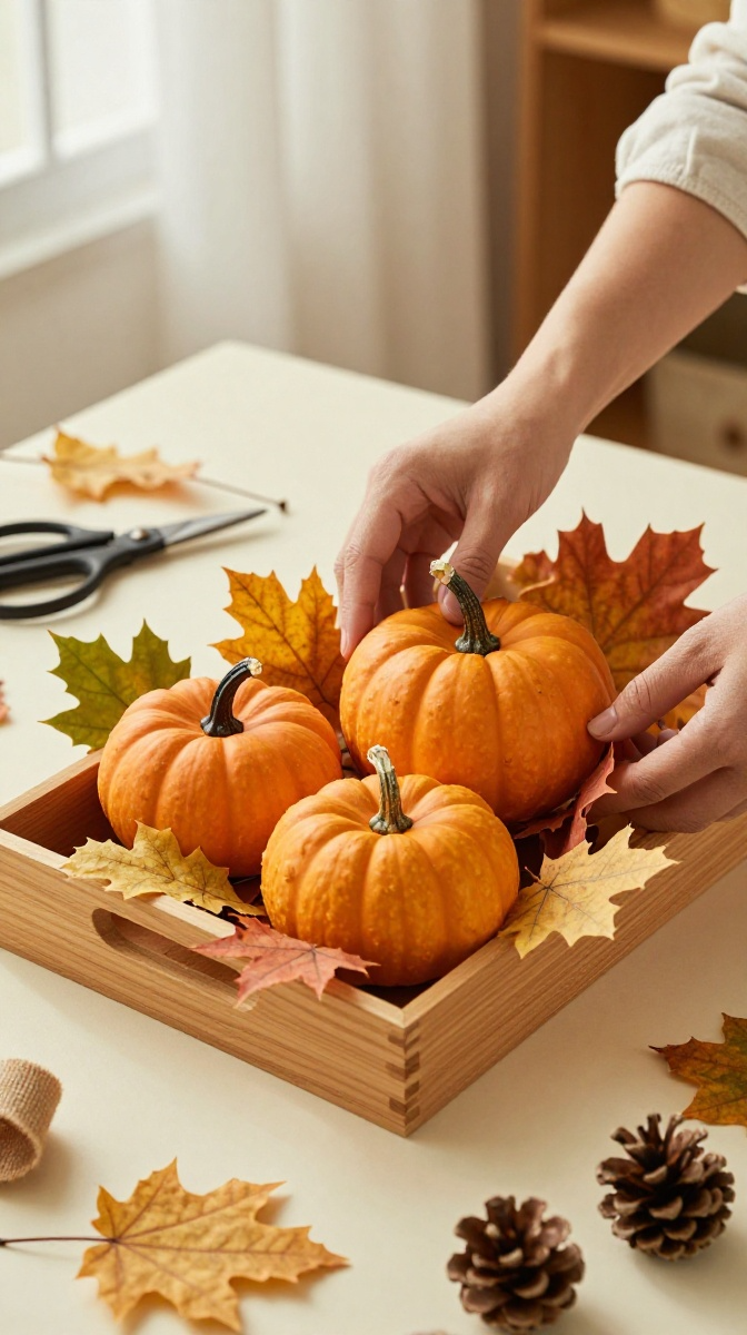 Layer in the Autumn Leaves