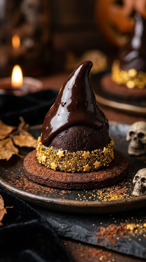 Luxurious Dark Chocolate Truffle Hats