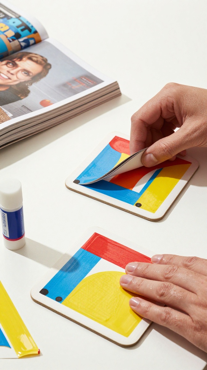 Magazine Page Coasters