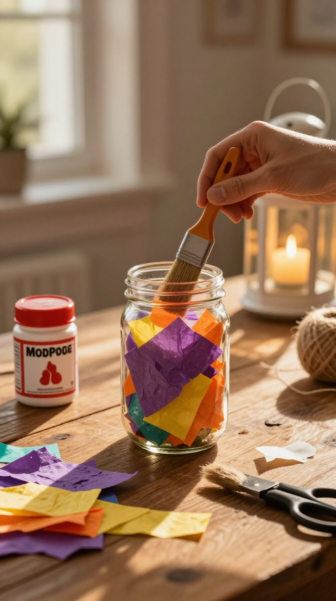 Mason Jar Lanterns That Actually Look Store-Bought