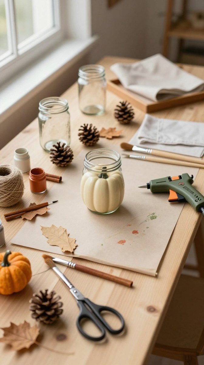 Materials and Tools for Cheap Fall Decor