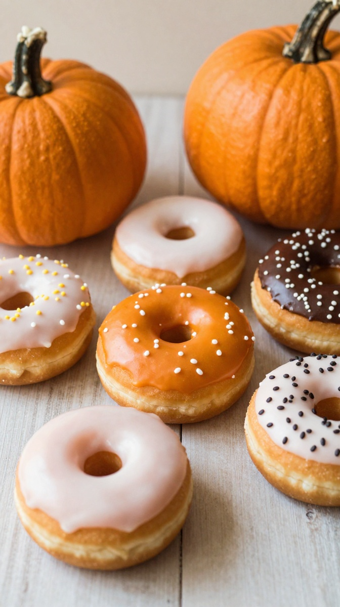 Mini Pumpkin Patch Donuts