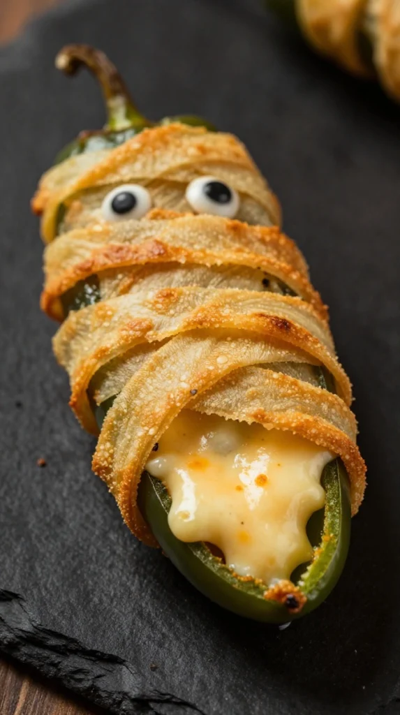 Mummy JalapeƱo Popper Bites