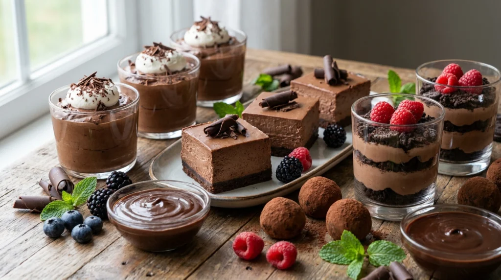 No Bake Chocolate Dessert Recipes for Instant Happiness