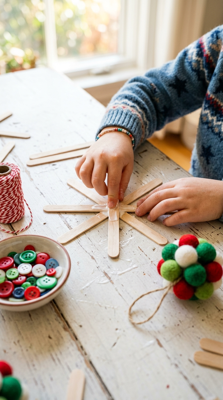 No-Paint Ornament Ideas for Kids