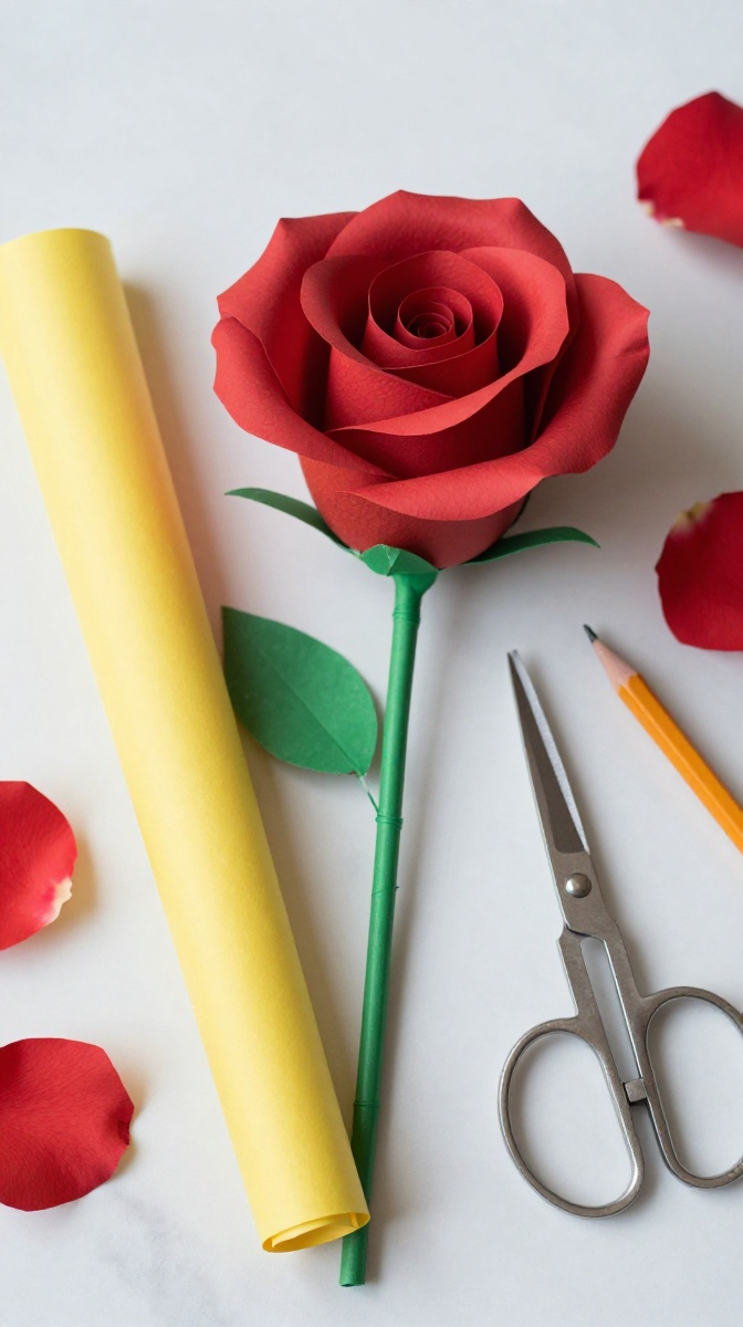Paper Flowers That Do Not Die