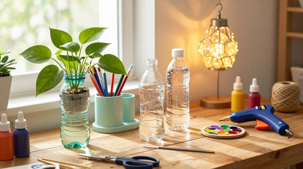 Plastic Bottle Crafts for Home