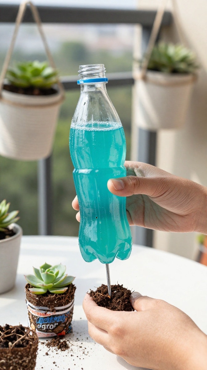 Plastic Bottle Planters