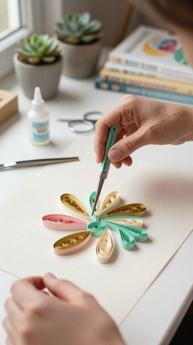Project One Quilled Paper Wall Art