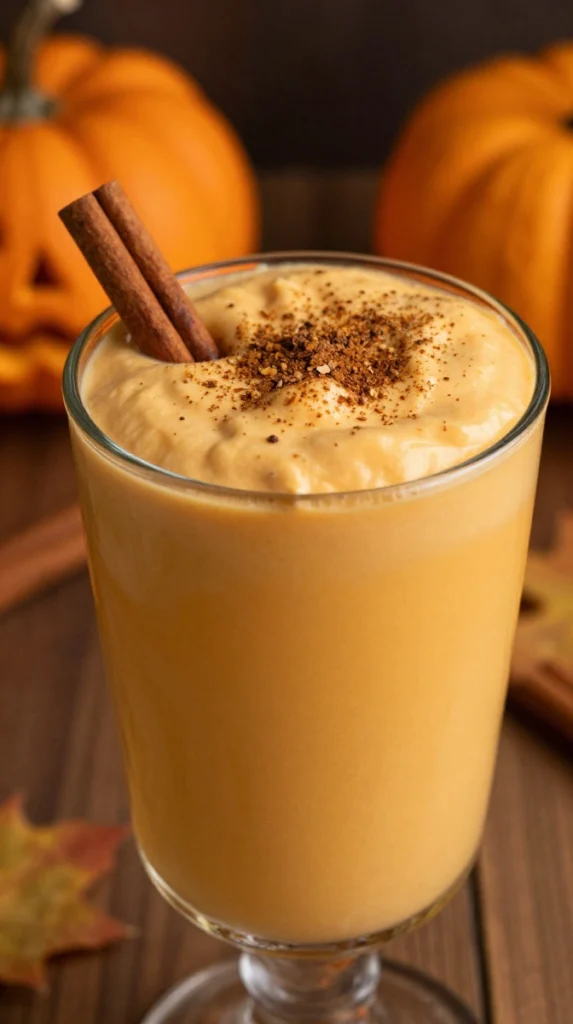 Pumpkin Spice Creamy Halloween Punch