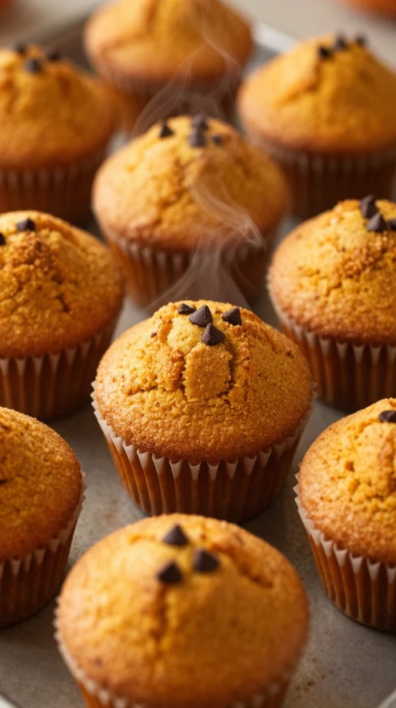Pumpkin Spice Halloween Muffins