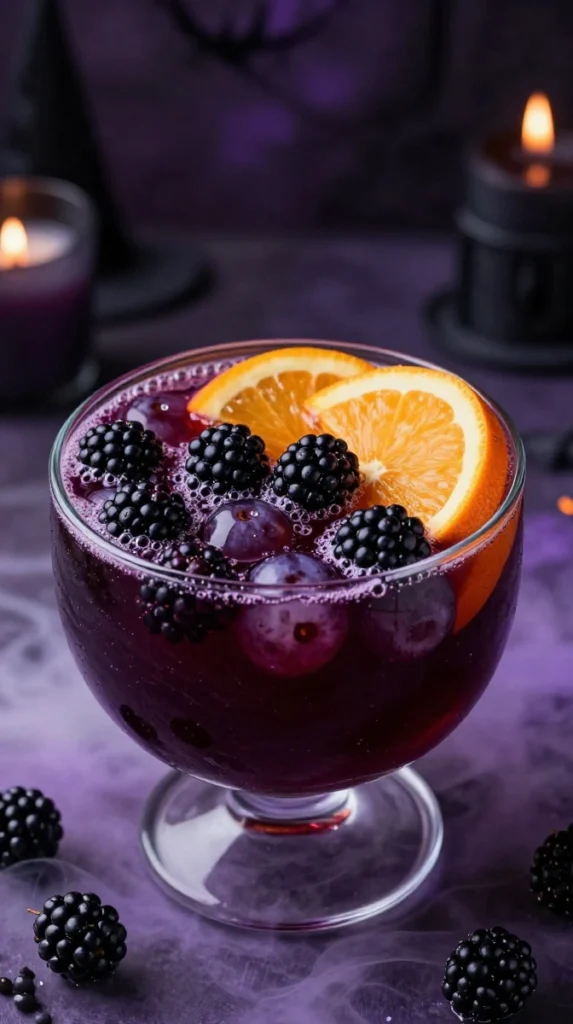 Purple Witch’s Brew Punch