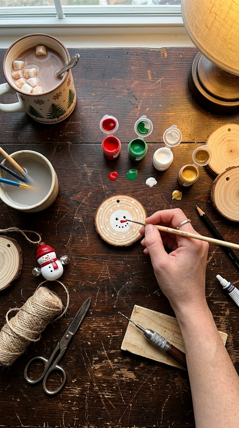 Rustic Wood Slice Ornaments That Sell Fast