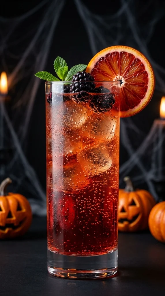 Sparkling Orange Vampire Punch