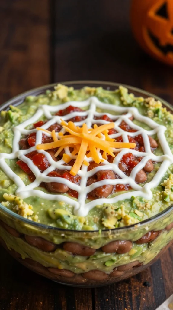 Spiderweb Seven-Layer Dip
