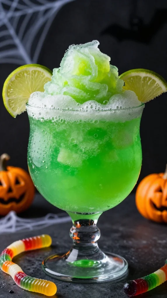 Spooky Green Monster Punch