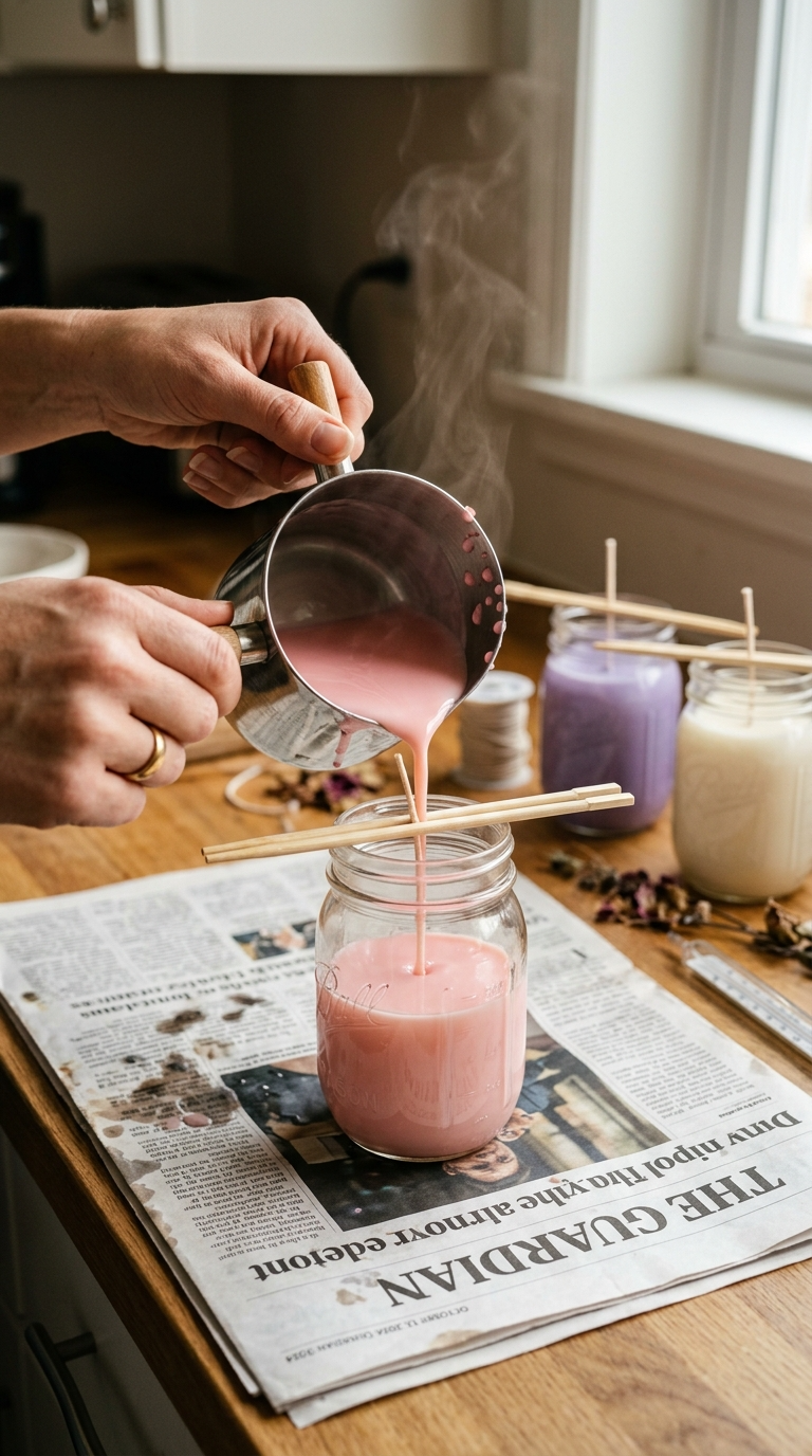 Step-by-Step How to Make Decorative Candles