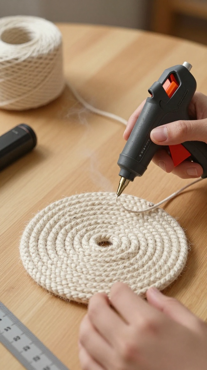 Step-by-Step How to Make Rope Coasters