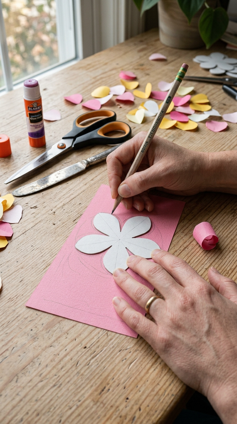 Step-by-Step Your First Paper Flower