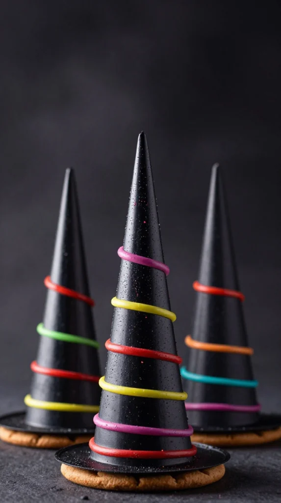 Sugar Cone Witch Hats