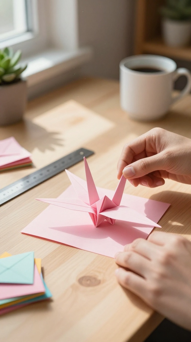 The Classic Paper Crane (Yes, Really)