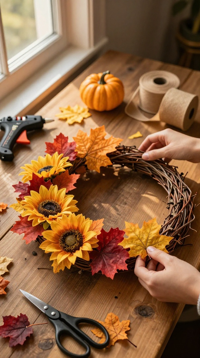 The Classic Rustic Fall Wreath