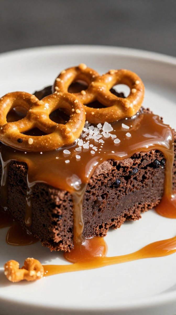 The Salted Caramel & Pretzel Web