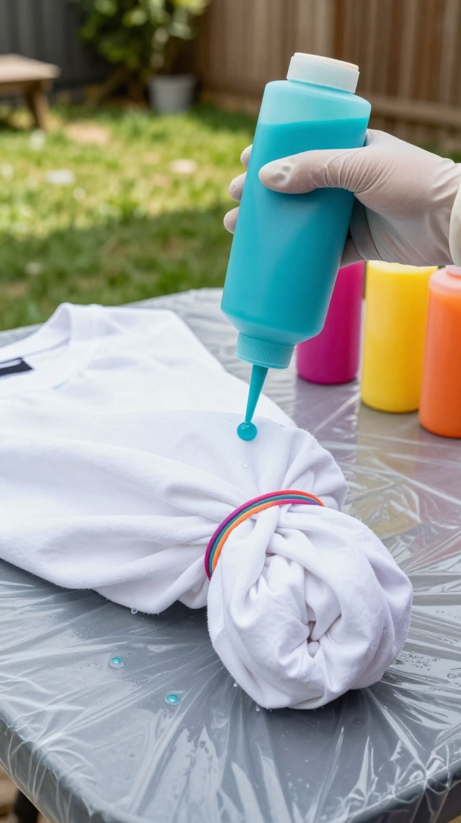 Tie-Dye T-Shirts (Without the Giant Mess)