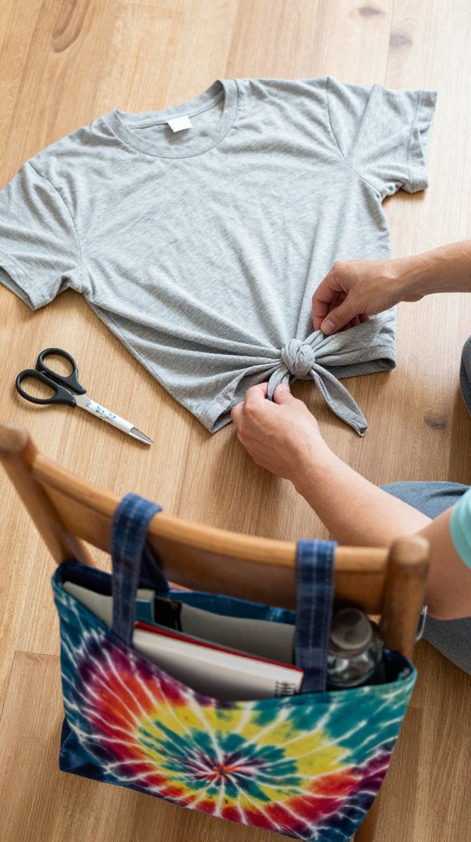 Upcycled T-Shirt Tote Bag