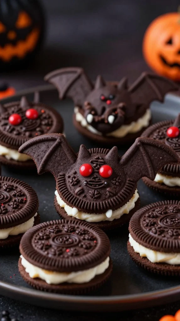 Vampire Bat Oreo Sandwich Cookies