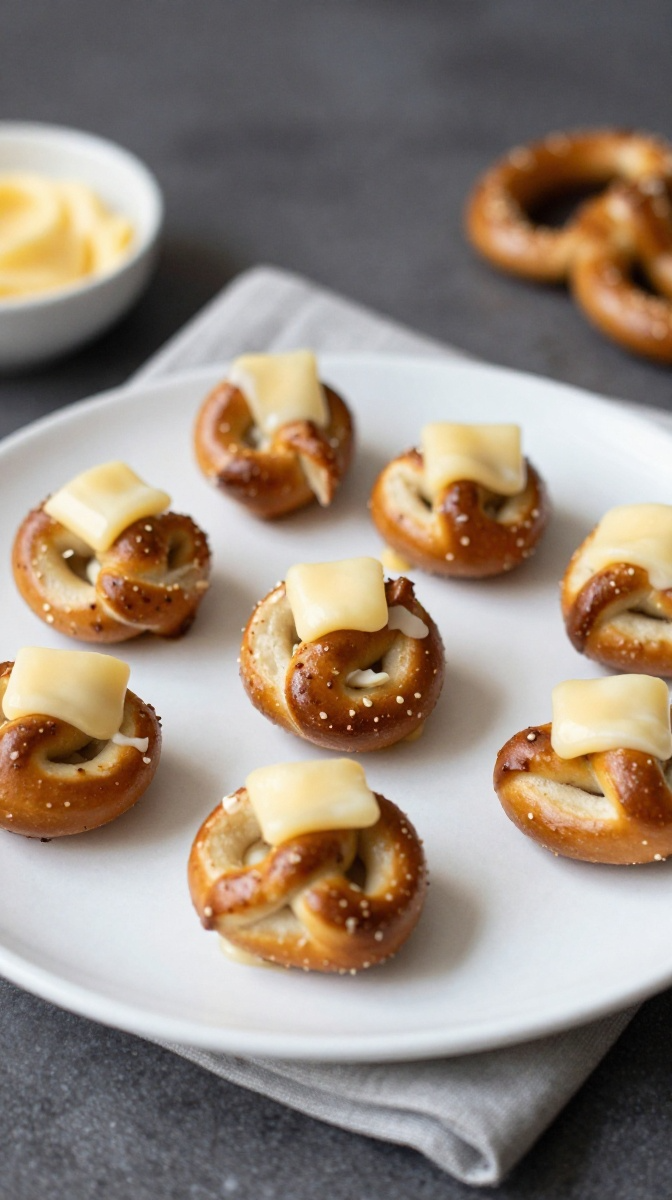 Vampire Garlic Butter Pretzel Bites