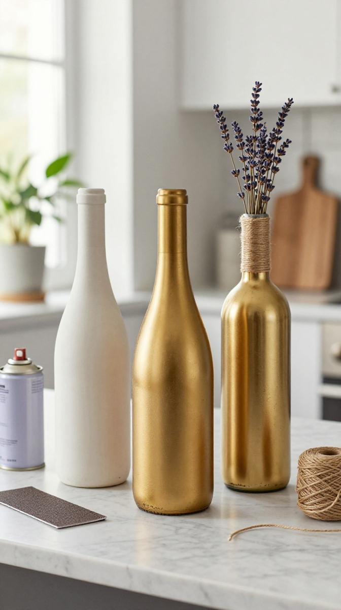 Wine Bottle Vases That Fool Everyone