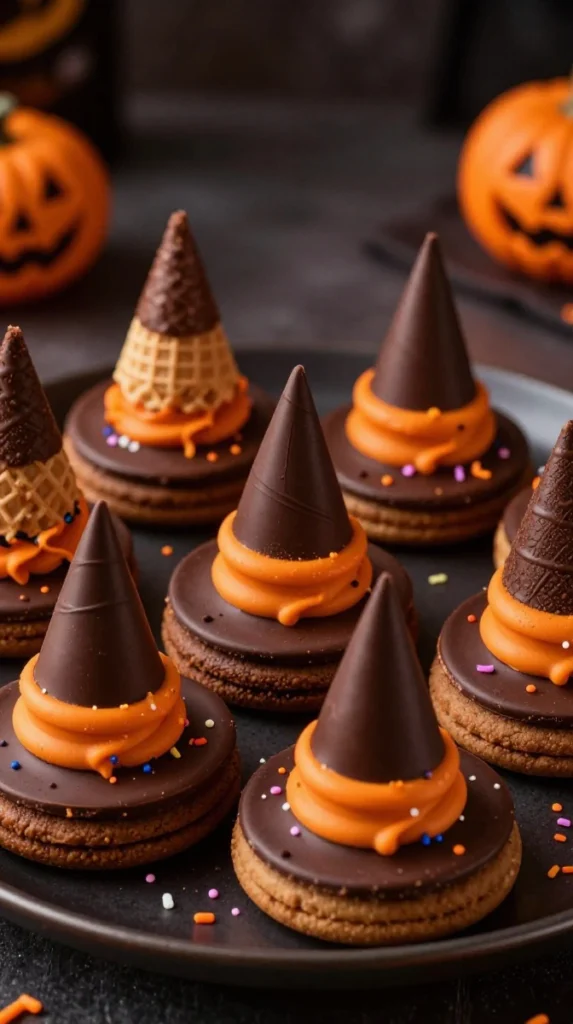 Witch Hat Cookie Treats 🧙‍♀️