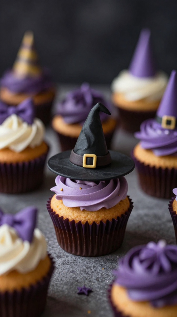 Witch Hat Cupcakes