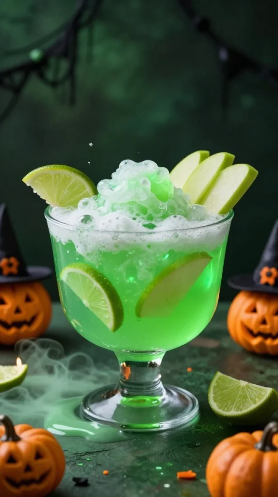 Witch’s Green Apple Punch