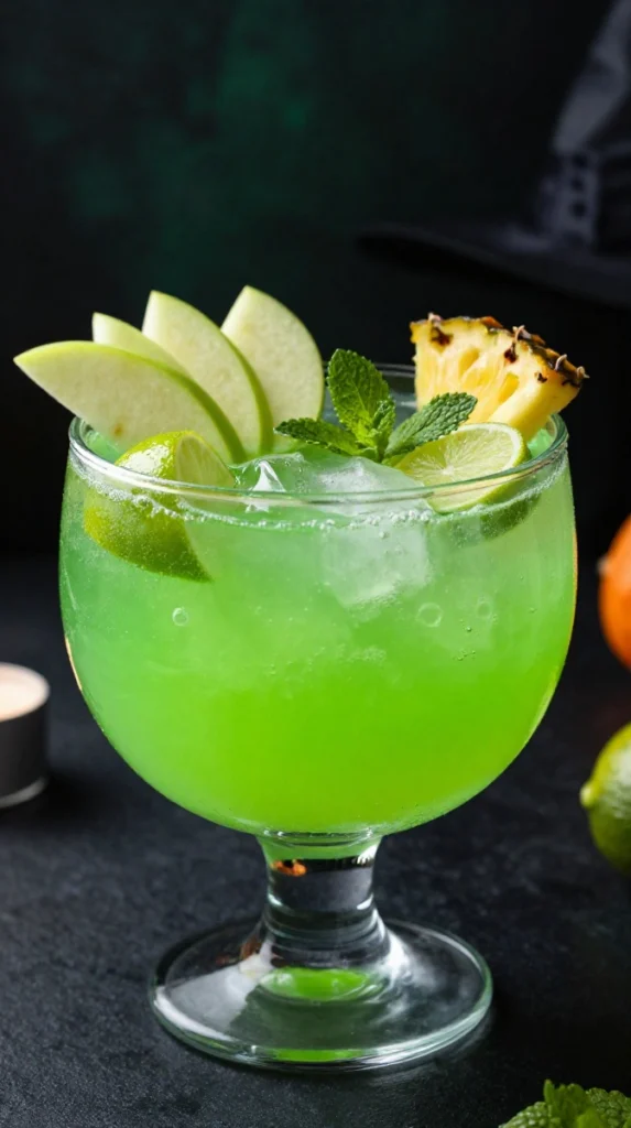 Witch’s Green Apple Punch