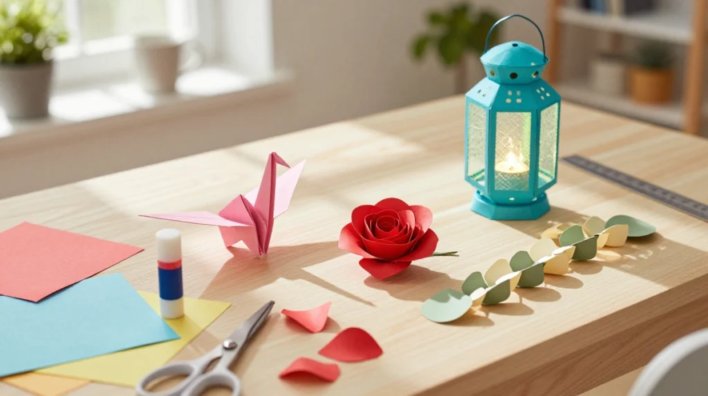 Simple Paper Crafts to Make at Home