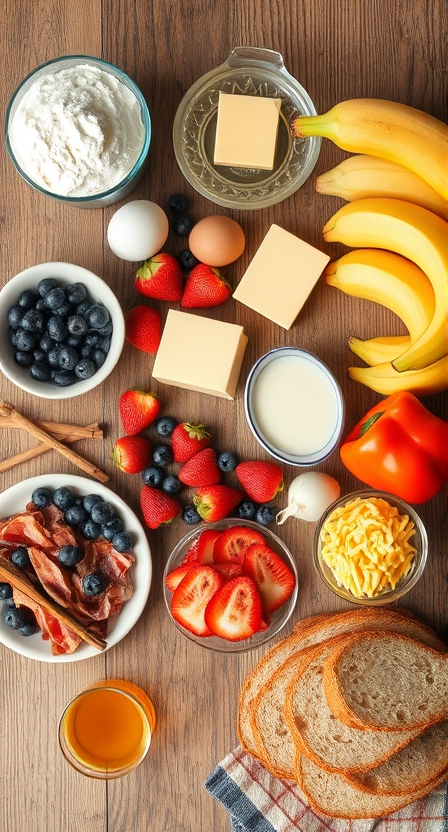 Ingredients You'll Want for an Easy Weekend Breakfast